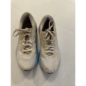 Women's White Asics Kayano 27 Running Shoes Size 9.5